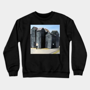 Hastings fishermans Huts Crewneck Sweatshirt